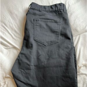 Joe fresh grey twill skinny leg jean/pants